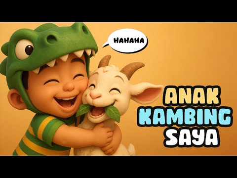 🎵 Lagu Anak Kambing Saya 🐐 | Hisyam Lucu Sayang Ayah Ibu