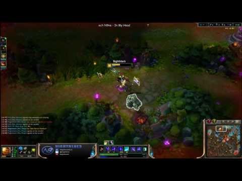 Nightblue - Xin Zhao vs Jarvan IV - jungle [4v5] [R/m] (main Challenger I)