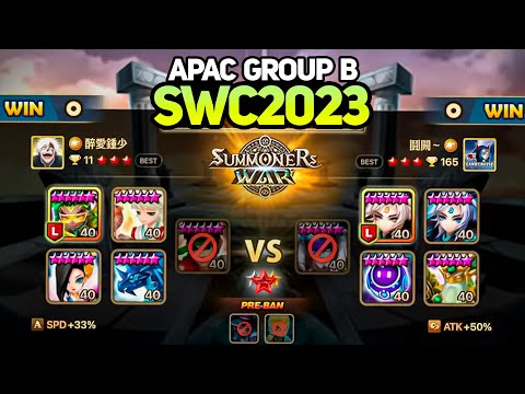DRIFT vs MR.CHUNG (BO3). SWC2023 APAC Preliminary Group B Day 2 - Summoners War