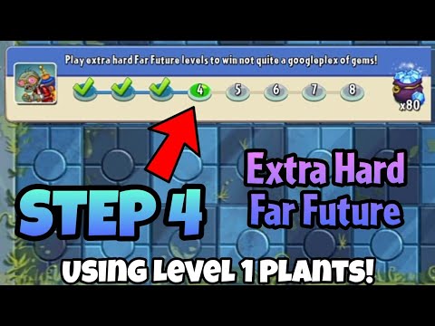 Plants vs. Zombies 2 | Epic Quest: Far Future Fracas - Step 4