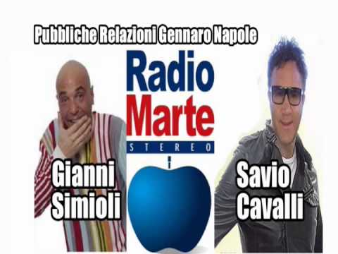 Canzone Gonzalo Higuain a Radio Marte Gianni Simioli Ospite Savio Cavalli