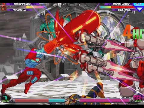 MvC2: Kest - Iron Man Crossup with Drones to Infinite PC DHC HSF 100% Combo .:12.16.23:.