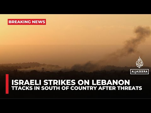 Israel bombs southern Lebanon sending message to Hezbollah during US-brokered talks
