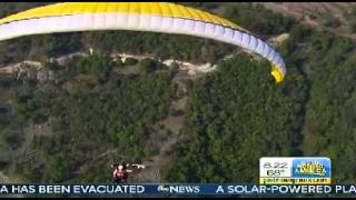 Feeding Vultures above the Himalayas | Parahawking: Paragliding With Vultures in Nepal Ginger Zee