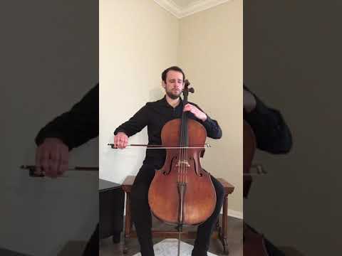 Quarantine Clip: The Bach Project Episode 11: Cello Suite No. 2 - Menuets I & II