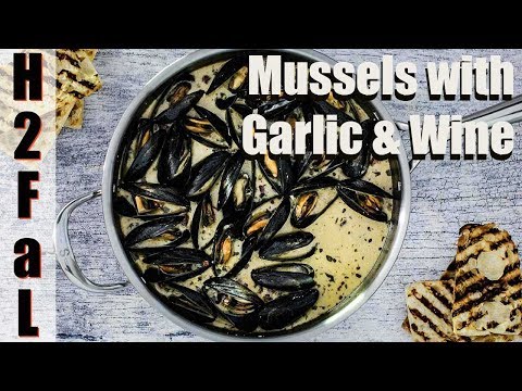 Seafood | MUSSELS WITH GARLIC AND WINE | How To Feed a Loon