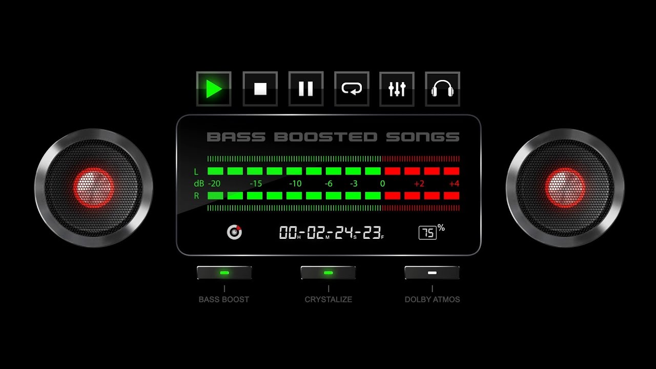 Damian Spider - At Night (Bass Boosted)