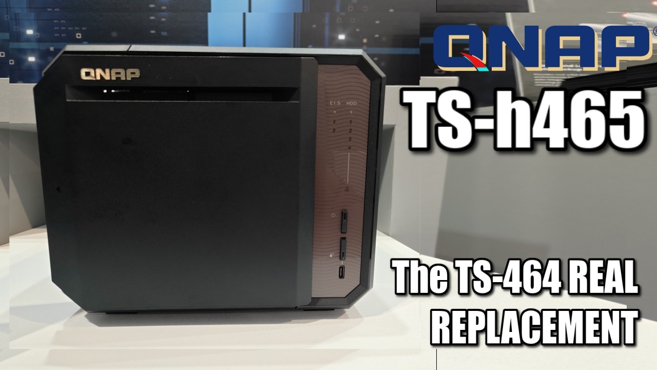 QNAP TS-h465 NAS Revealed (The REAL refresh of the TS-464…finally)