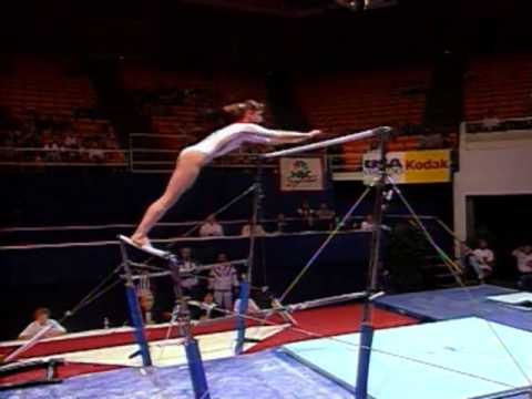 Maria Olaru - Uneven Bars - 1998 International Team Gymnastics Championships - Women
