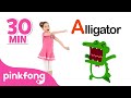 ABC Dance with Pinkfong | Phonics Song | | +Compilation | Pinkfong Videos for Children