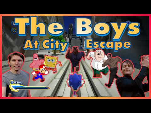 The Boys at City Escape!