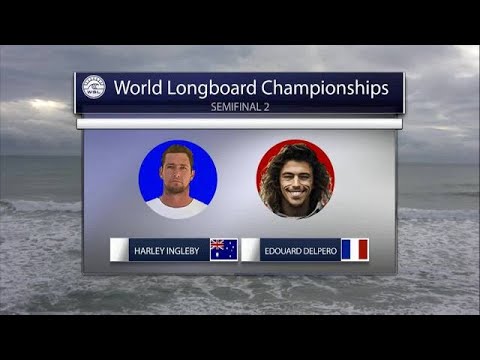 Edouard Delpero vs. Harley Ingleby Taiwan Open World Longboard Champs - Semifinals - Heat 2