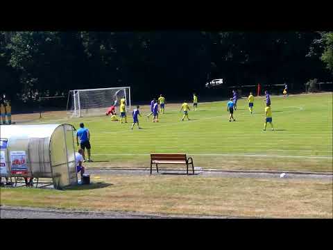 Mazur Gostynin - Tłuchowia Tłuchowo 1:5. Sparing. Bramka Michała Mateckiego z 64 minuty