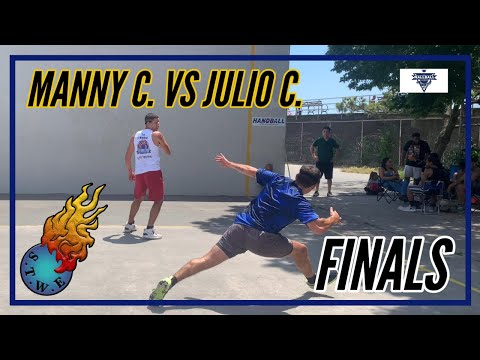 Manny C. Vs Julio C. - Finals - 2023 USHA Nationals Men’s “B” Singles Handball Tournament