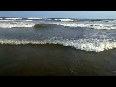 Surya Lanka beach huge waves - Bapatla
