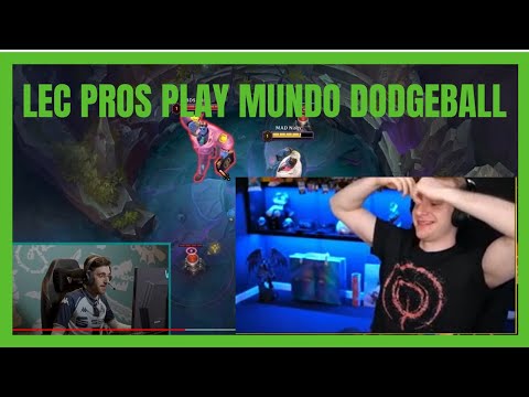 JANKOS REACTS TO LEC MUNDO DODGEBALL