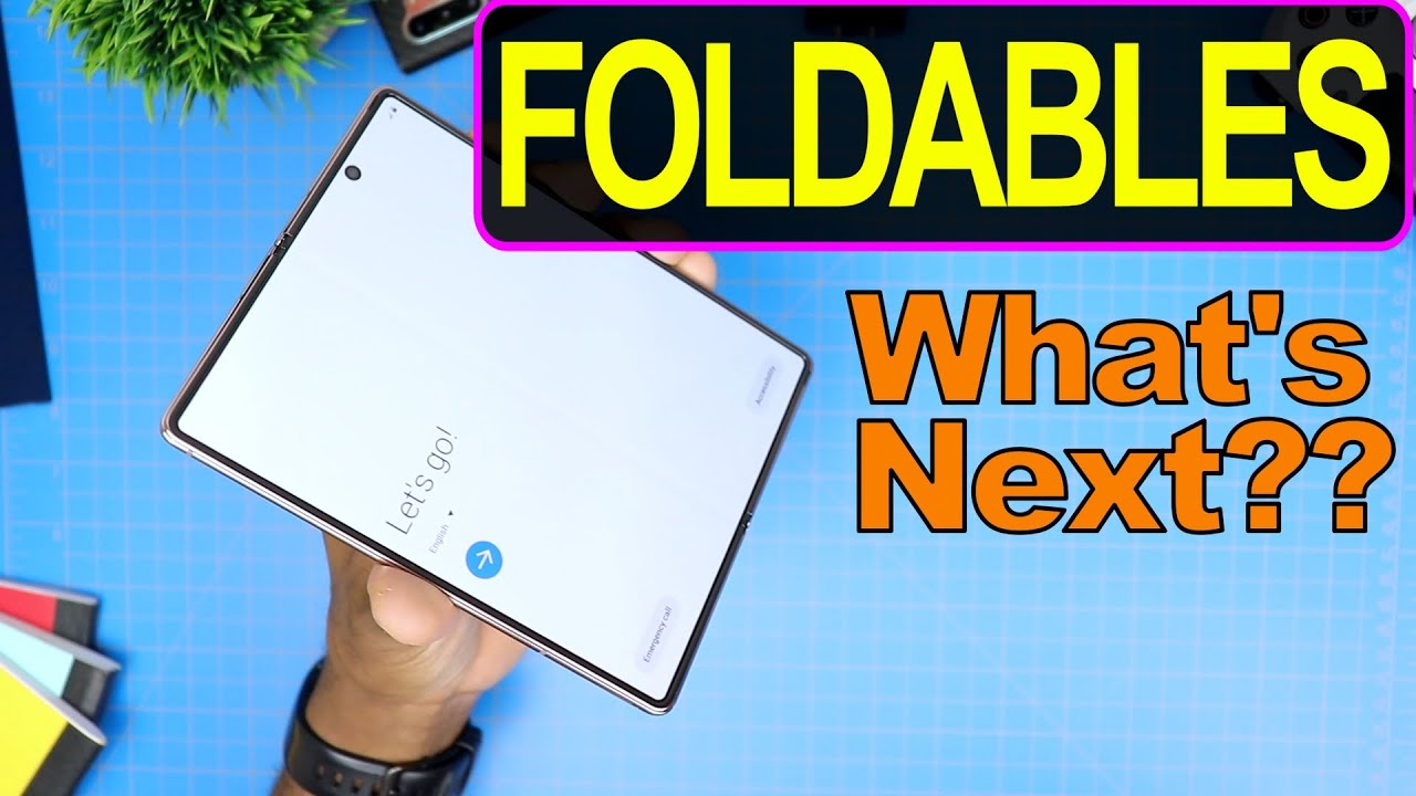 Foldable Phone - Gimmick or FUTURE of Mobile Tech? Foldable Tablet!