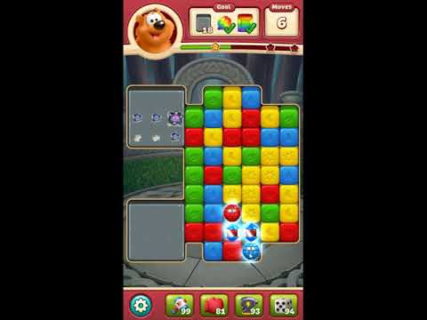 Toon Blast Level 3552 - NO BOOSTERS 🐻🐺🐱 | SKILLGAMING ✔️