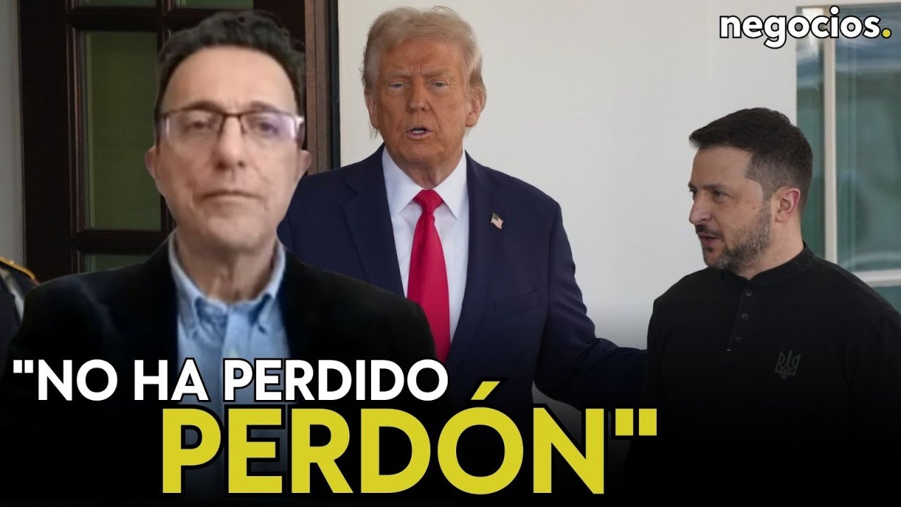 "Zelensky no ha pedido perdón a Trump: no puede ser el hombre que negocie la paz". Javier Martínez