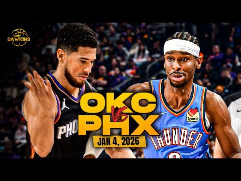 Phoenix Suns vs Oklahoma City Thunder Full Game Highlights | Jan 4, 2026 | FreeDawkins