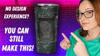 Designing Tumbler Wraps when you have no design experience