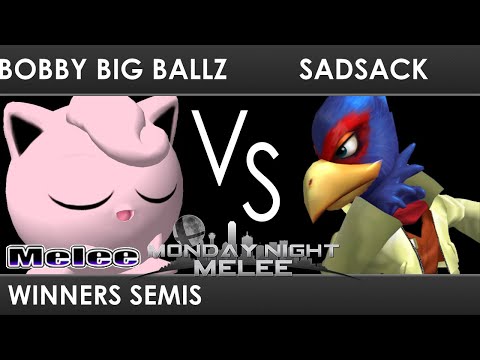 MNM 323 - bobby big ballz (Jigglypuff, Falco) VS SadSack (Falco) - Winners Semis - SSBM Melee