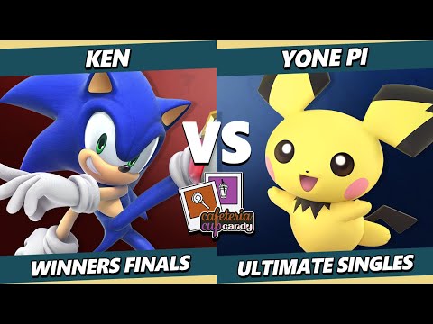 Cafe Cup: Candy WINNERS FINALS - KEN (Sonic) Vs. Yone_pi (Pichu) Smash Ultimate - SSBU