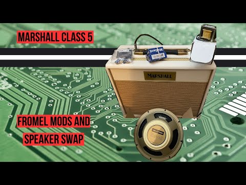 Marshall Class 5 - Fromel Mod and New Speaker