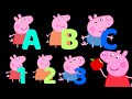 Peppa Pig ABC Phonics Songs ABC Numbers Shapes Compilation Learn ABCs With Peppa Pig Songs