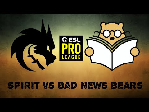 SPIRIT vs Bad News Bears - CSGO HIGHLIGHTS - ESL PRO LEAGUE 14