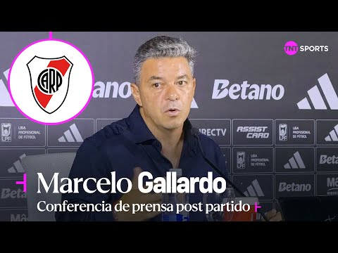 EN VIVO: Marcelo Gallardo habla en conferencia de prensa tras Rosario Central vs. River