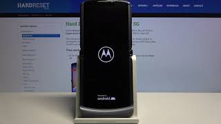 How to Hard Reset Motorola Razr 5G - Bypass Screen Lock in Motorola Razr