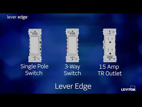 Lever Edge Tamper-Resistant Duplex Outlet/Receptacle | E5825-W