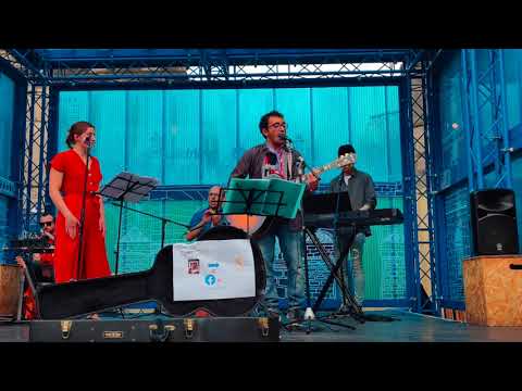 Bocca di Rosa live performance by Postcard to Italy at Edinburgh Fringe, August 2019