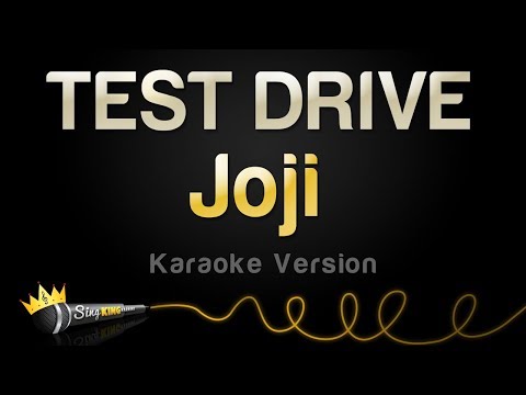 Joji - TEST DRIVE (Karaoke Version)