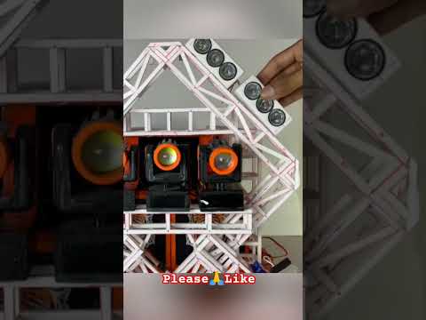 Mini DJ Baarat wedding Dj Truck Setup | Radha Krishna tolley dj light decoration #shorts #dj