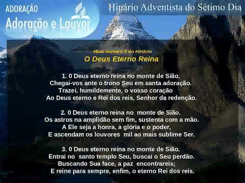 "O Deus Eterno Reina" hasd003 tenor