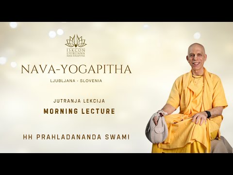 Srimad Bhagavatam 1.10.1 | HH Prahladananda Swami | ISKCON Ljubljana Live