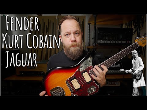 Fender Kurt Cobain Jaguar 3-Color Sunburst electric guitar