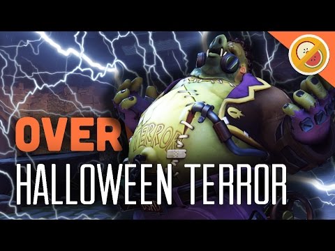 JUNKENSTEIN'S REVENGE! - Overwatch Halloween Terror Update (New Skins & Brawl Gameplay)