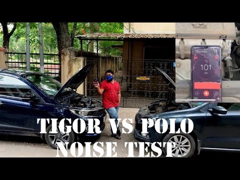 Tigor VS Polo | BS6 VS BS4 | Noise Level Test | Which one is better ?? | Anish Deva