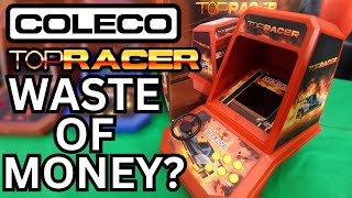 Coleco Top Racer Mini Arcade Review! Waste Of Money?