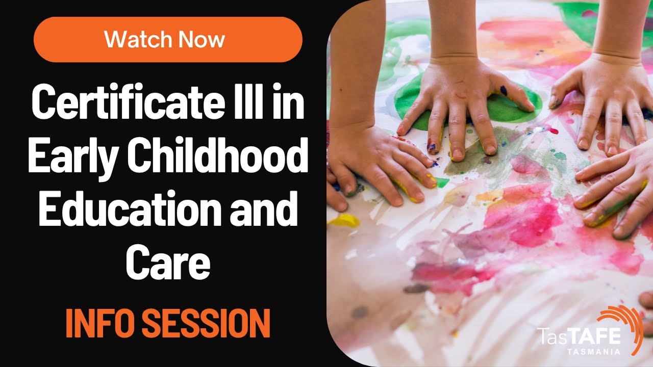 CHC30121 - Certificate III in Early Childhood Education and Care (Semester 1, 2026)