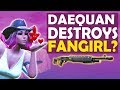 DAEQUAN DESTROYS STREAM SNIPERS WITH NEW PUMP SHOTTY | HIGH KILL FUNNY GAME-(Fortnite Battle Royale)