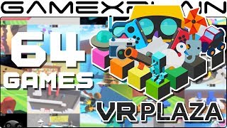 All 64 VR Plaza Games in Labo VR - Gameplay Compilation