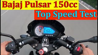 Bajaj Pulsar 150 Top Speed Test  Pulsar 150 New Mo