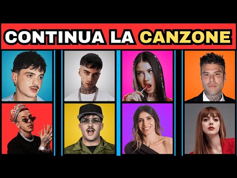 Continua la Canzone ITALIANA  2020-2025 🔴🎵 FINISH THE LYRICS 🎵 | SIUM QUIZ ITA🇮🇹