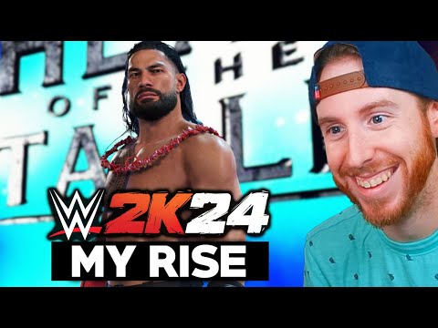 I STREAMED UNTIL I BEAT WWE 2K24 MYRISE UNDISPUTED - Part 1