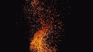 Fire Sparks (Wide) - Stock Footage Collection from ActionVFX