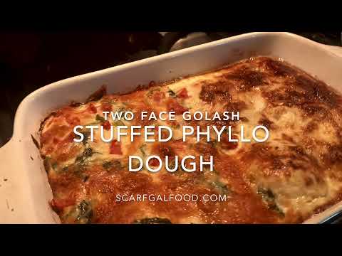 Stuffed Phyllo Dough - Egyptian Golash Recipe